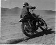 paul riding desert 1973