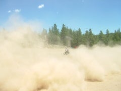 Dust trail