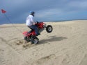 Stand up wheelie