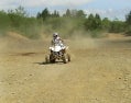 Donny making dust fly